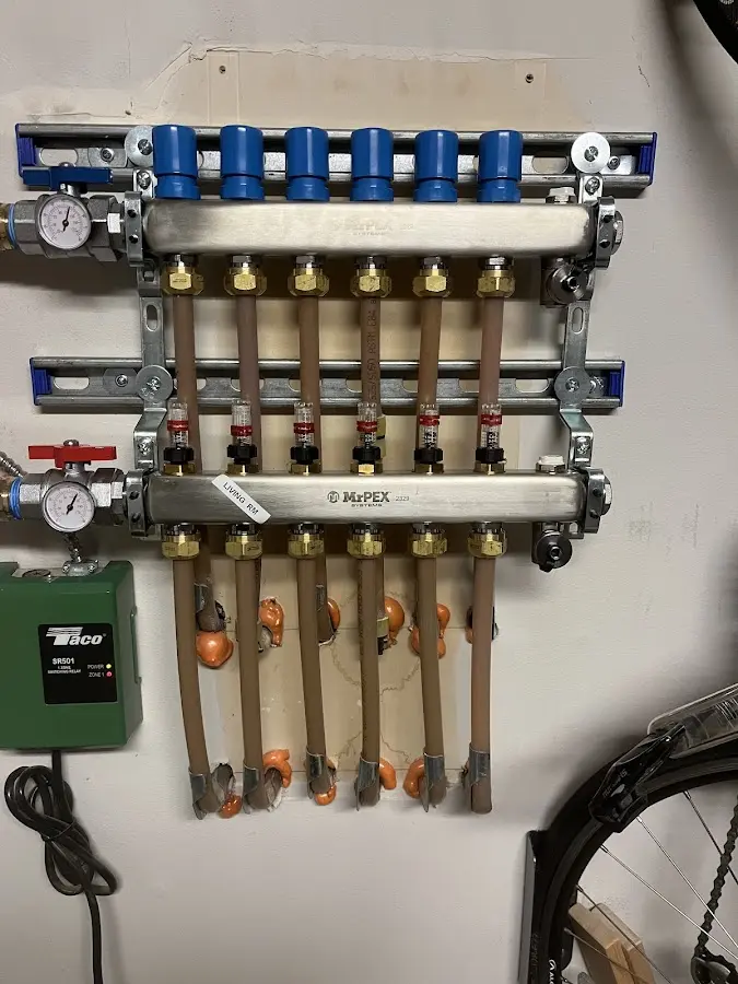 Plumber performing Leak Detection at a residential property in Delhi Hills